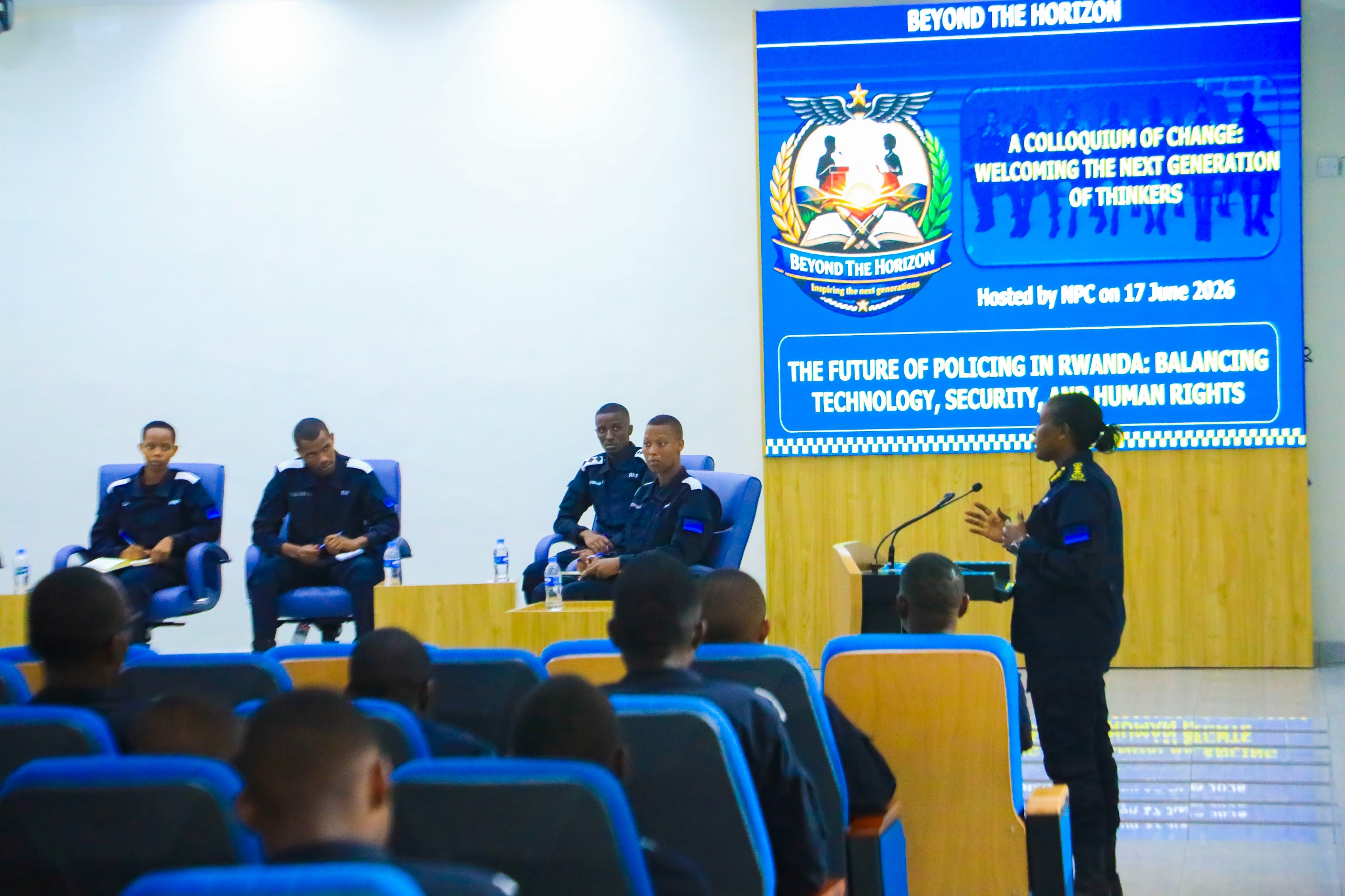 DIGP Ujeneza attends colloquium on transforming the future of policing