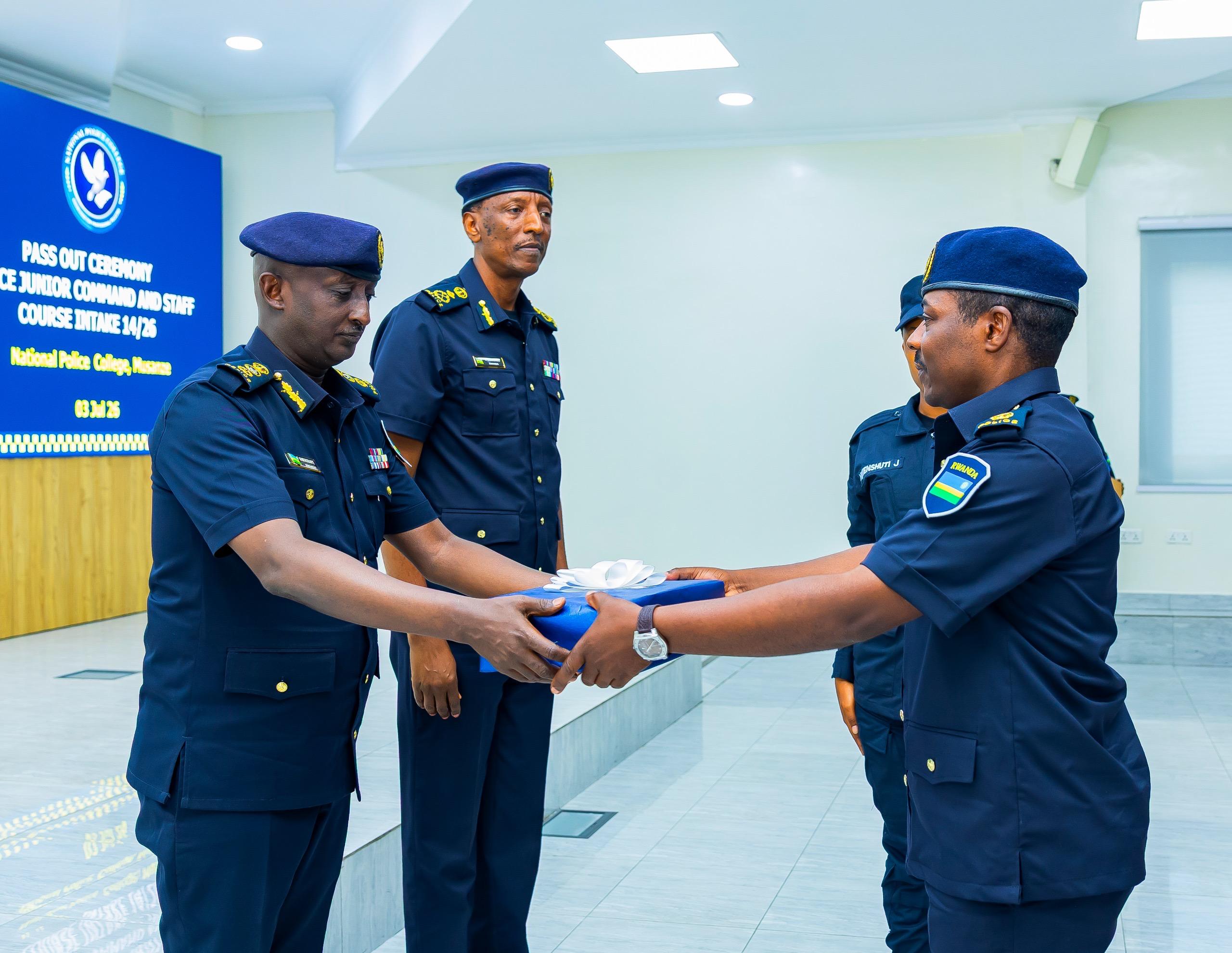IGP Namuhoranye urges graduating officers to embrace modern policing and community partnership